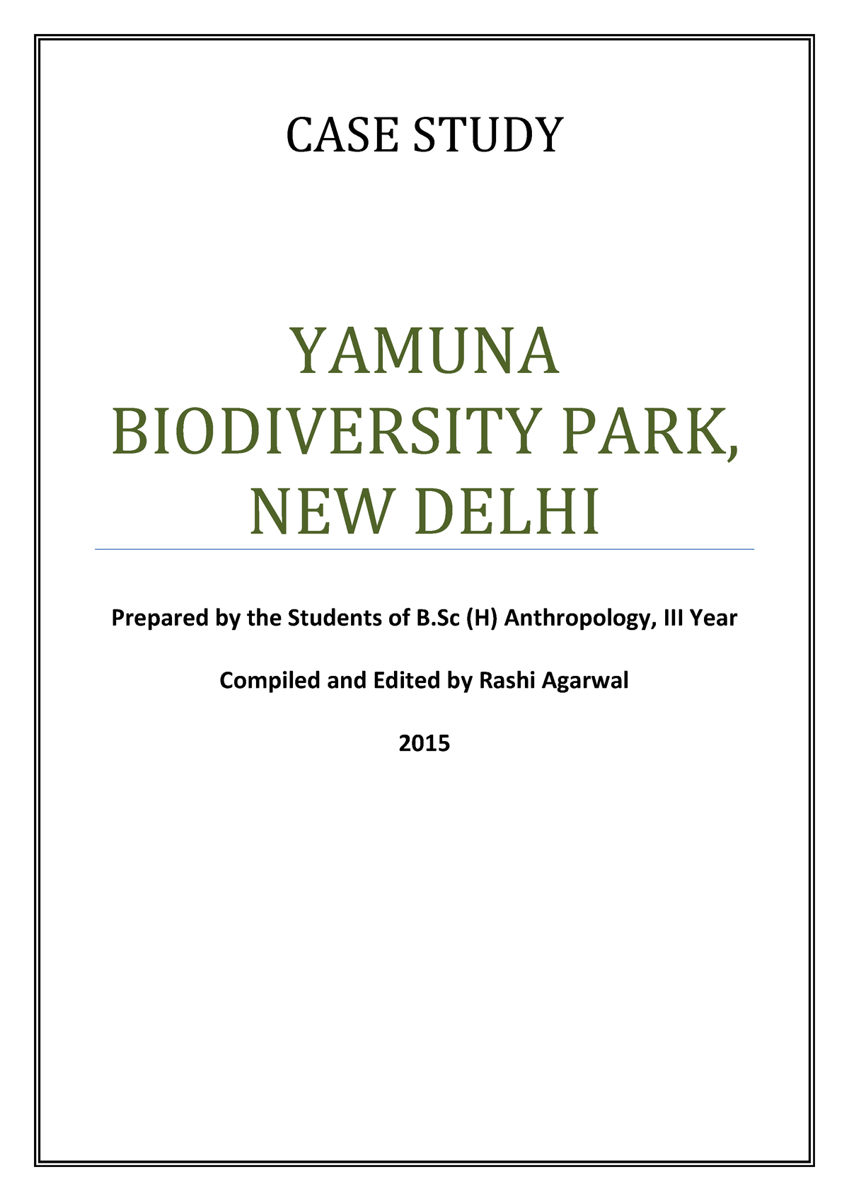 essay on biodiversity of delhi