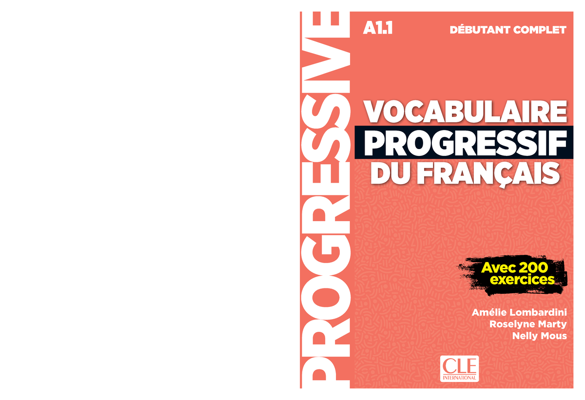 Vocabulaire Progressif Du Fran Ais D Butant - A1 DéButaNt ComplEt ...