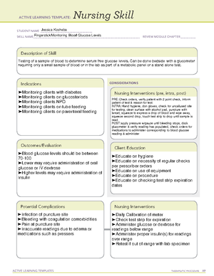 ATI System Disorder Template on Gastroenteritis ACTIVE LEARNING