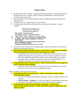 Ch 6 Book Notes - Summary Investigating Communication - Chapter 6 Notes ...