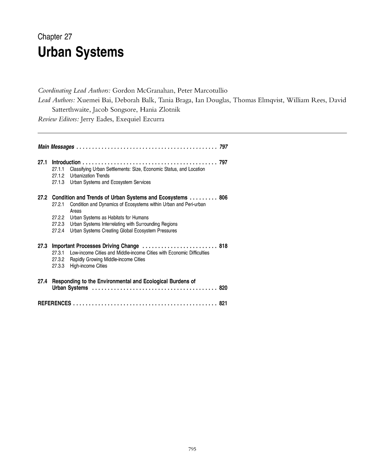 Urbansystems - Chapter 27 Urban Systems Coordinating Lead Authors ...