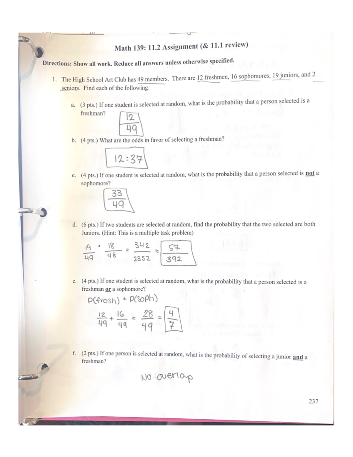 Math 139 notes for exam 5 (dragged) - MATH 139 - Studocu