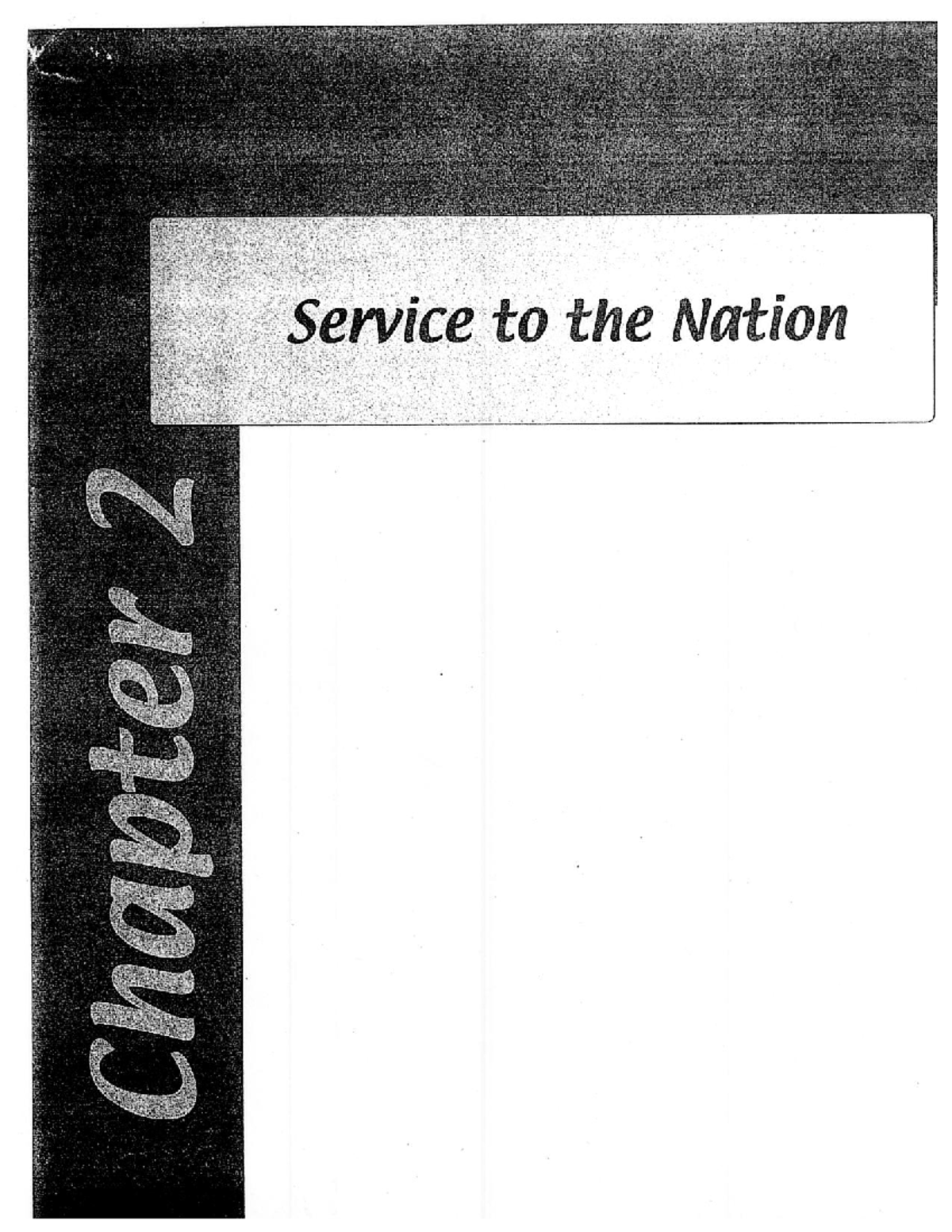 Service To The Nation Reference - MATH243 - Studocu