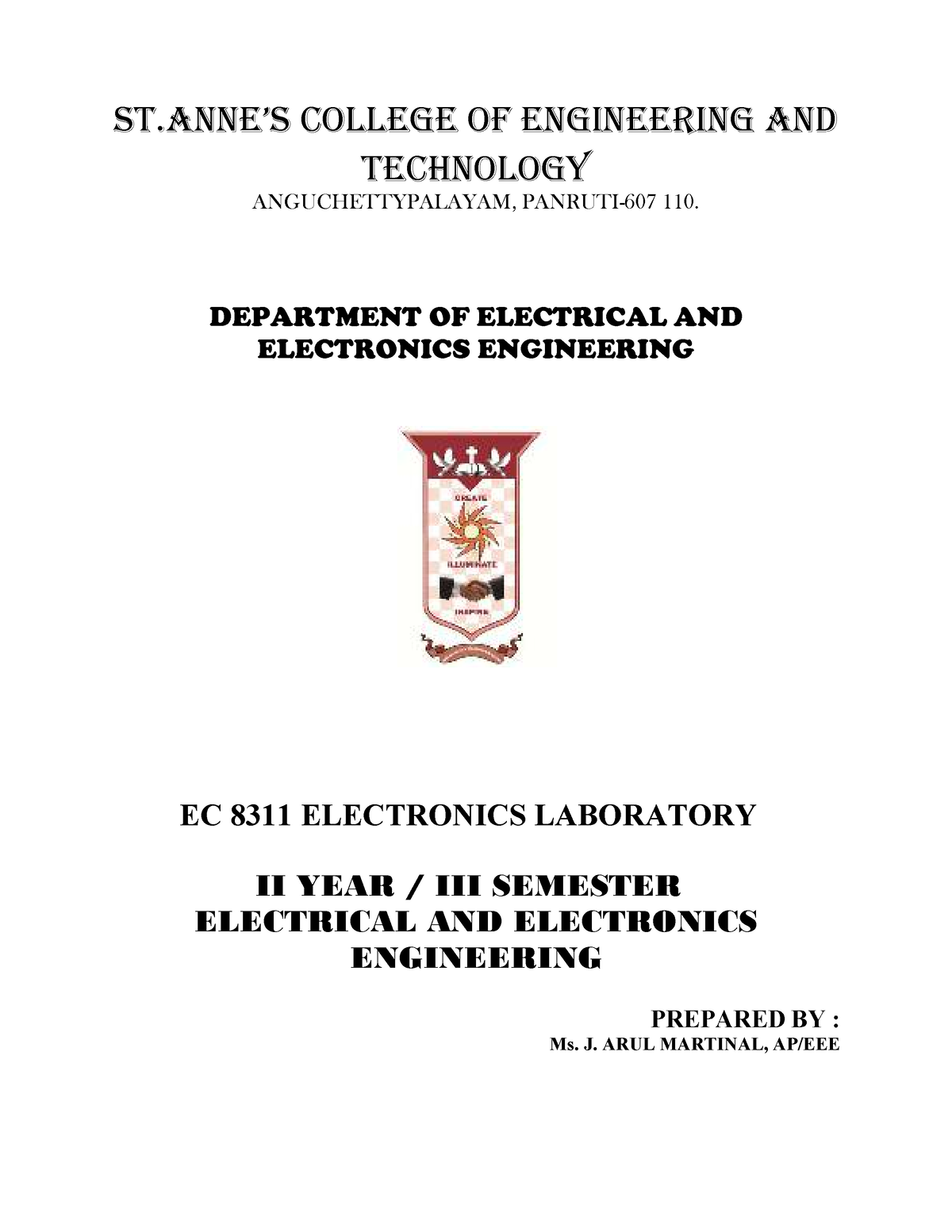 Electronics Laboratory Manual - Electronic Devices - Studocu