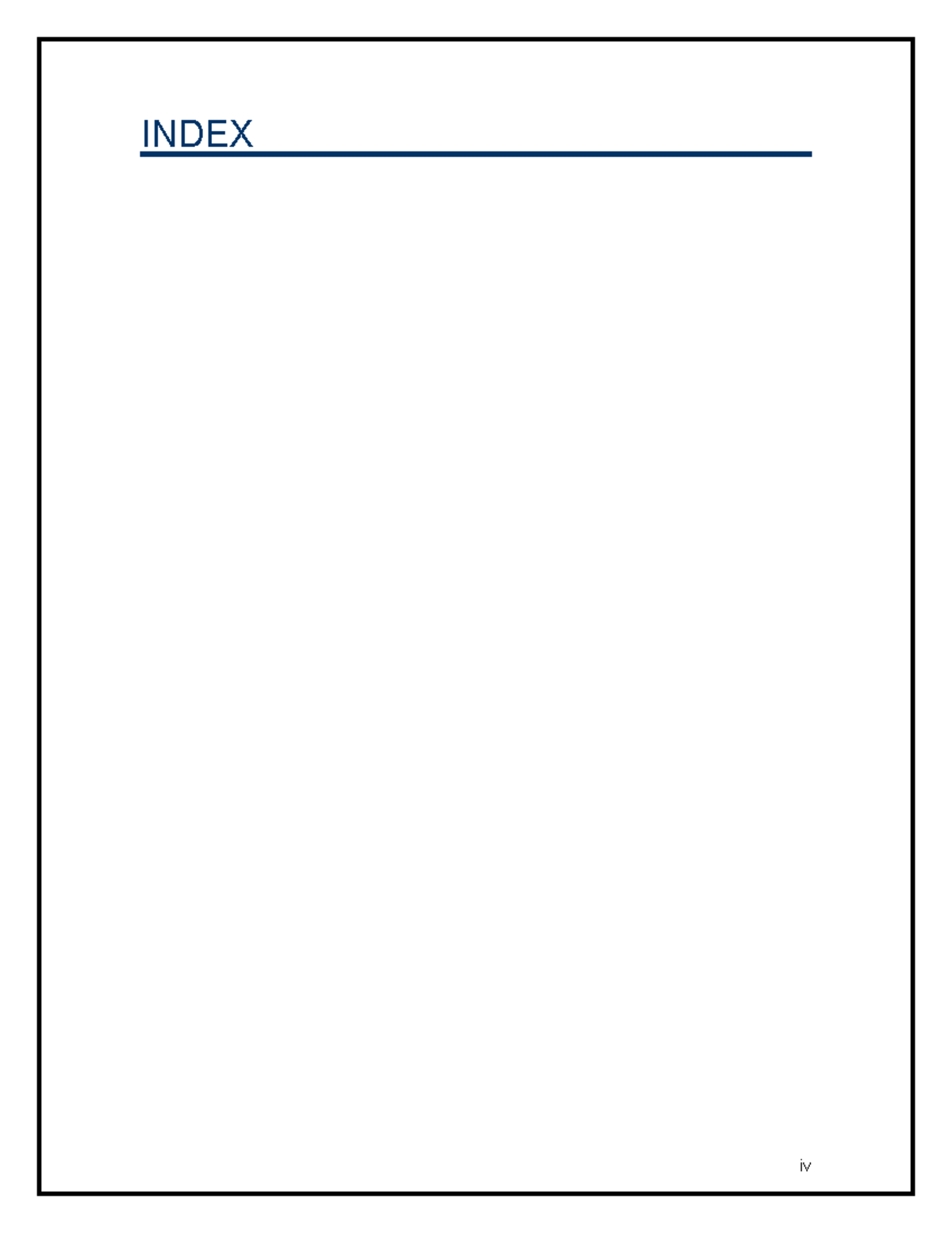 Pdf - INDEX iv INDEX v ACKNOWLEDGEMENT At the outset, I express our ...