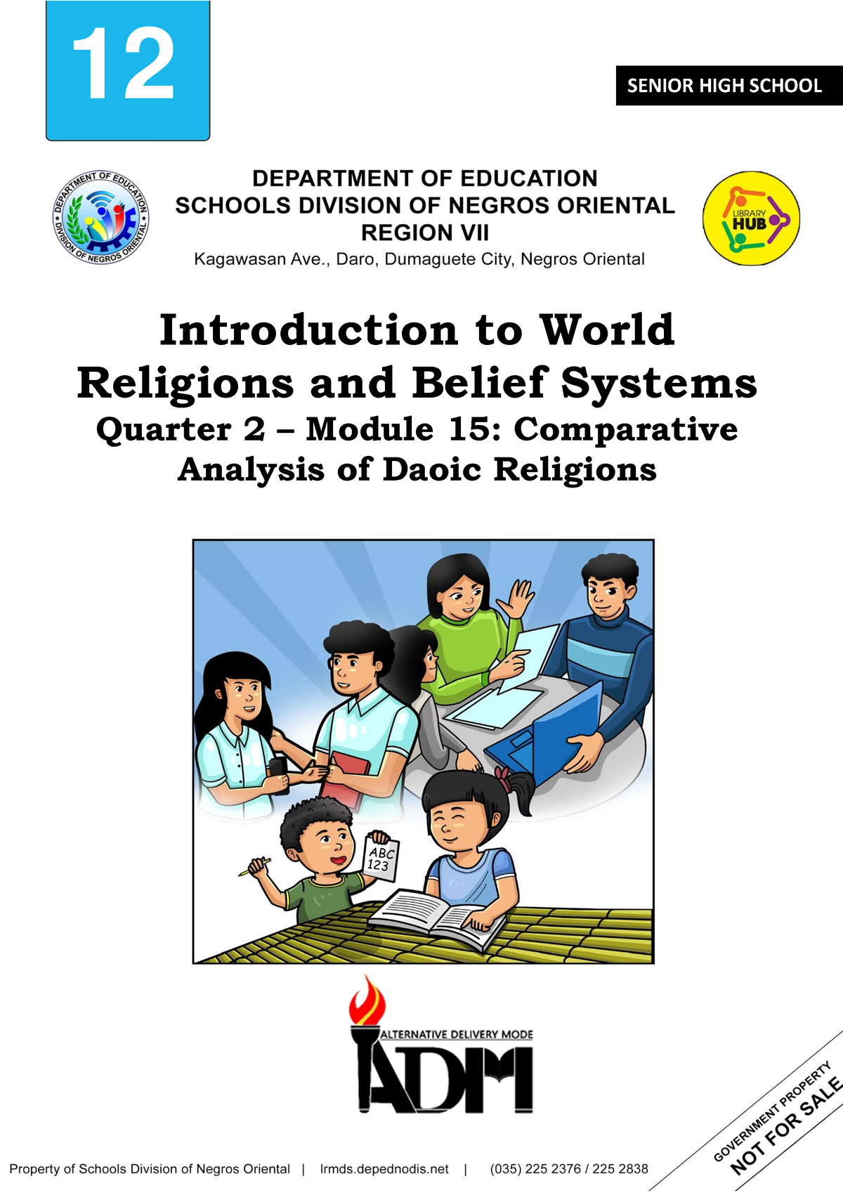 Intro-to-World-Religions And Belief Systems-Q2-6 - 12 12 SENIOR HIGH ...