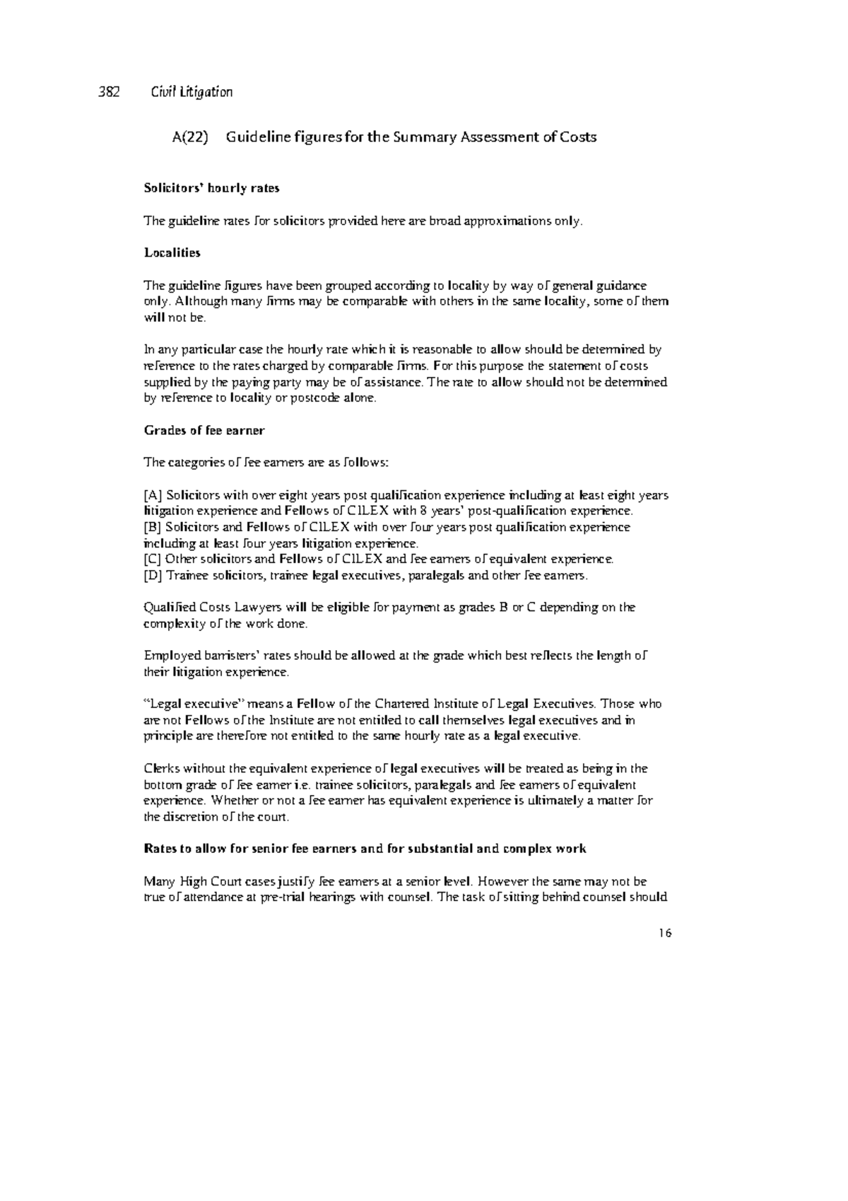 Appendix A22 - Textbook source A22 for Dispute resolution and civil ...