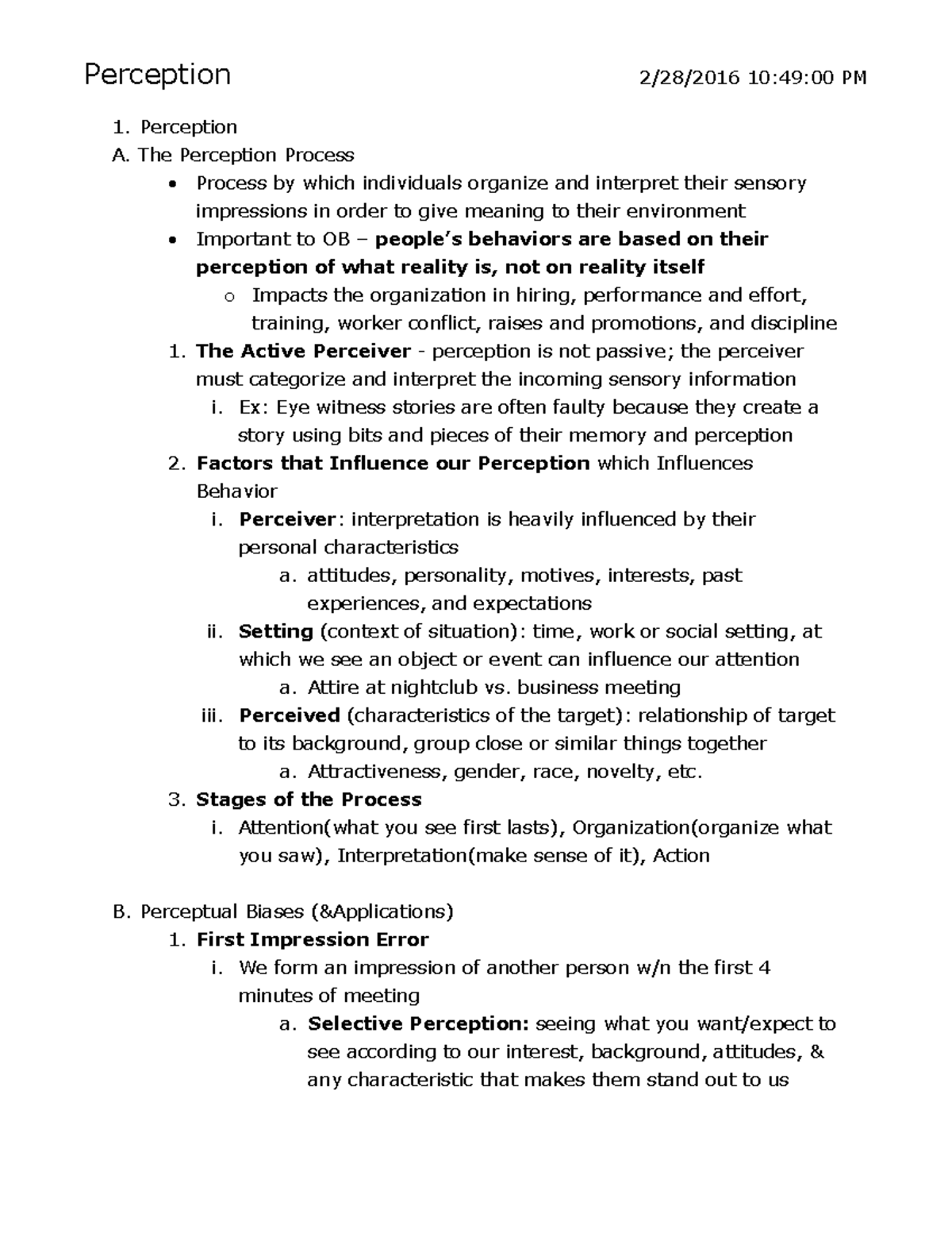 Summary - Midterm Study Guide; Entire First Half Of The Semester ...
