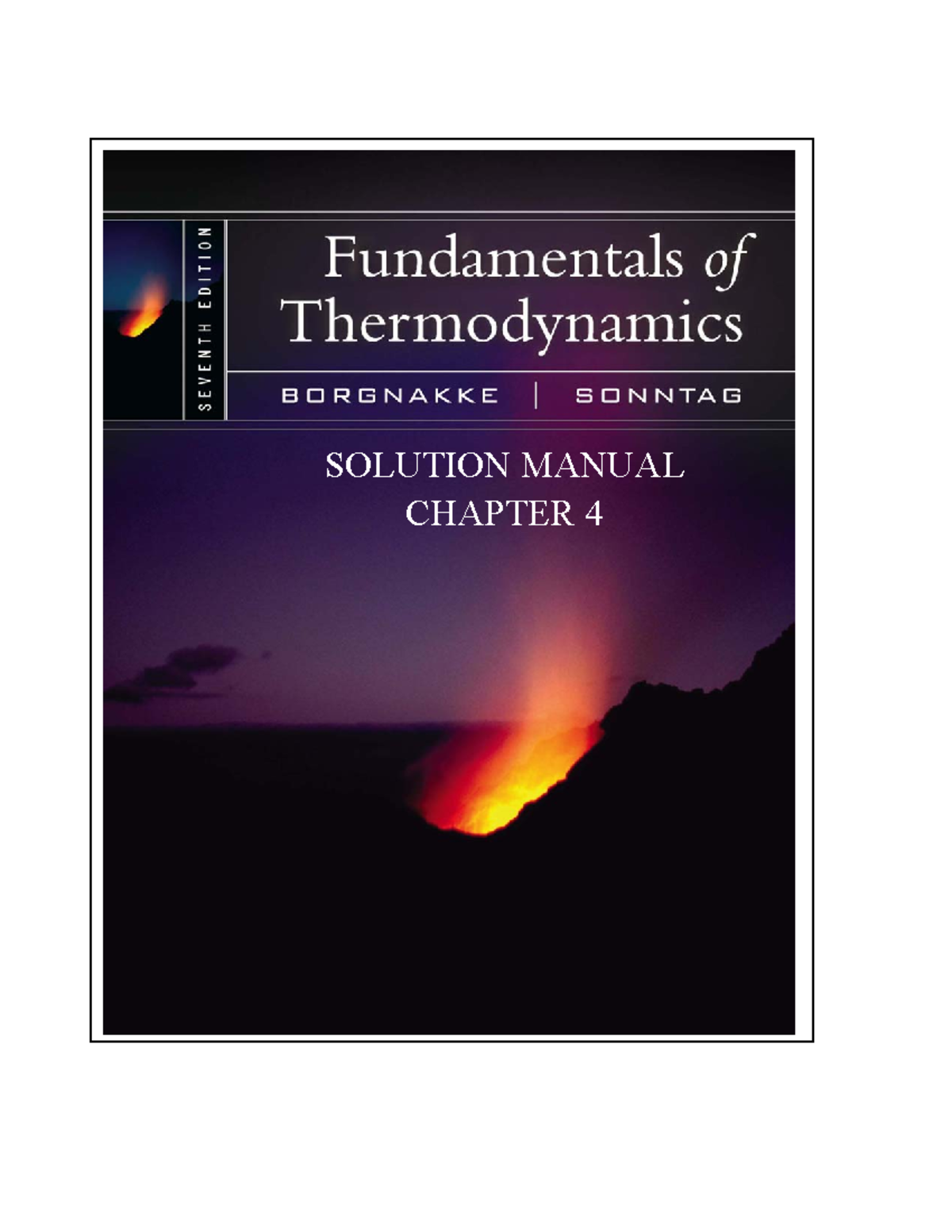 Solutions Manual - Chapter 4 - SOLUTION MANUAL CHAPTER 4 CONTENT ...