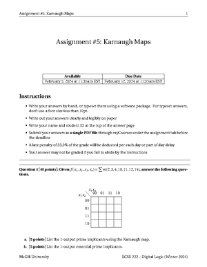 ECSE 211 Midterm Winter 2022-solution-1 - Question 1 1 1 point What is ...