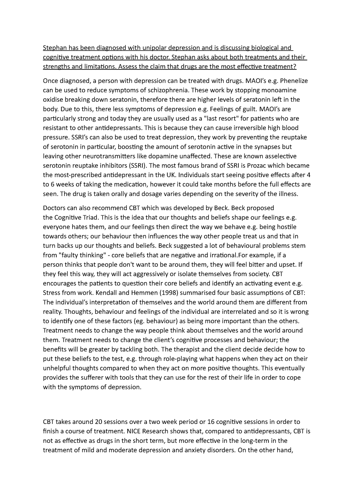 the mark essay pdf
