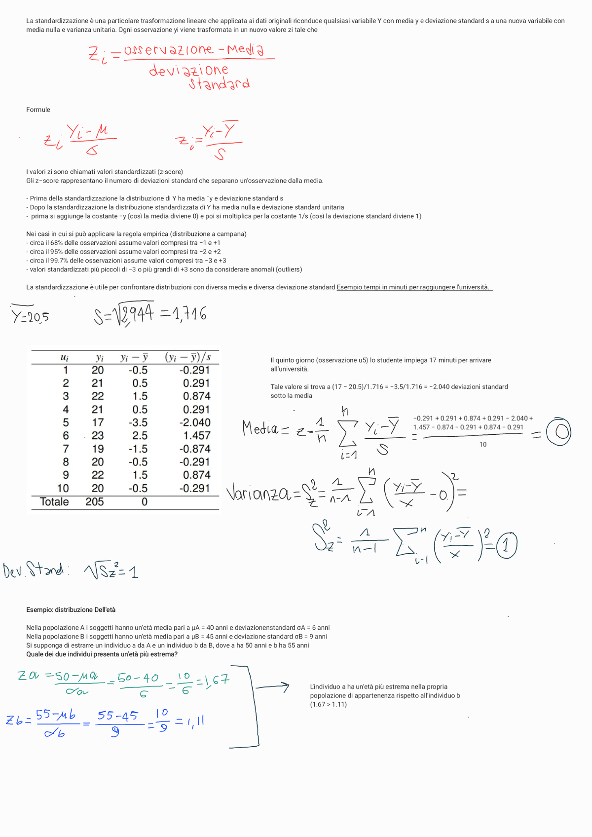 Modulo B Lezione 2 - Statistica - Studocu