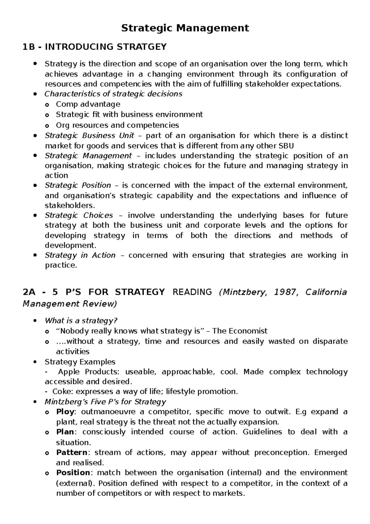 strategic-management-revision-notes-1-strategic-management-1b