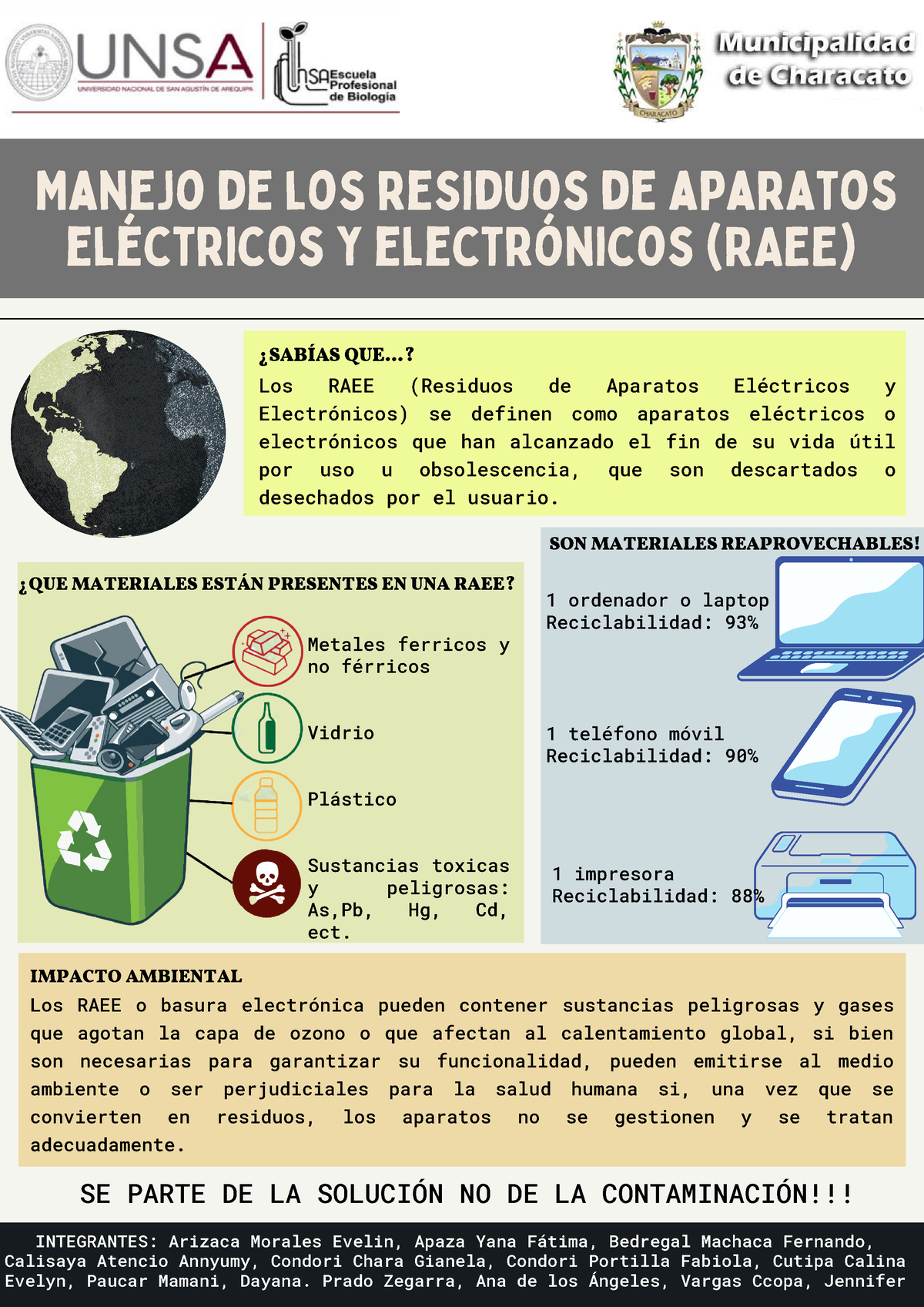 Banner 1 Manejo De Los Residuos De Aparatos Eléctricos Y Electrónicos Raee Manejo De Los 0867