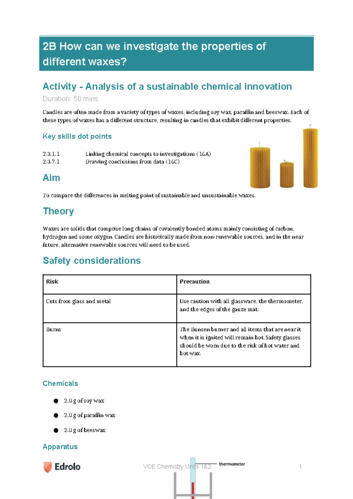 2B Activity - Word doc - 2B practice - 2B How can we investigate the ...