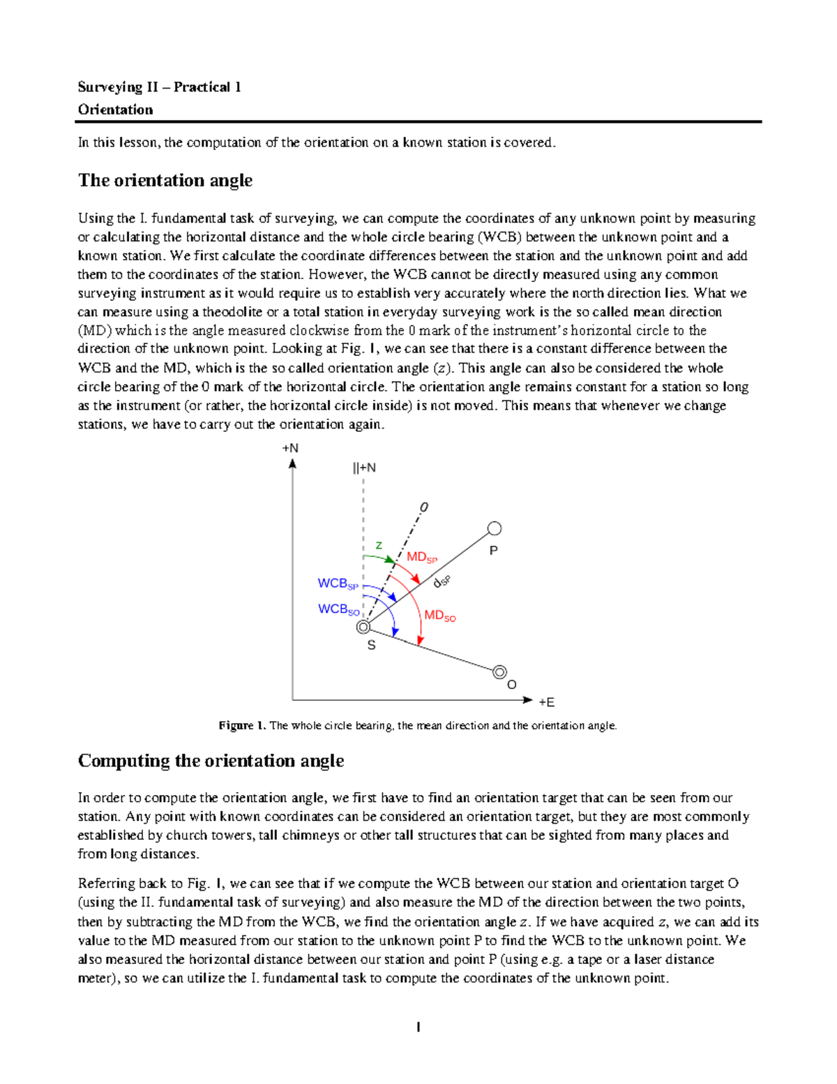 how-to-find-the-orientation-surveying-ii-practical-1-orientation-in