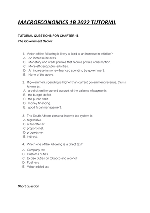 Economics 5 MCQ C5 - MULTIPLE CHOICE QUESTIONS TESTBANK – CHAPTER 5 Go ...