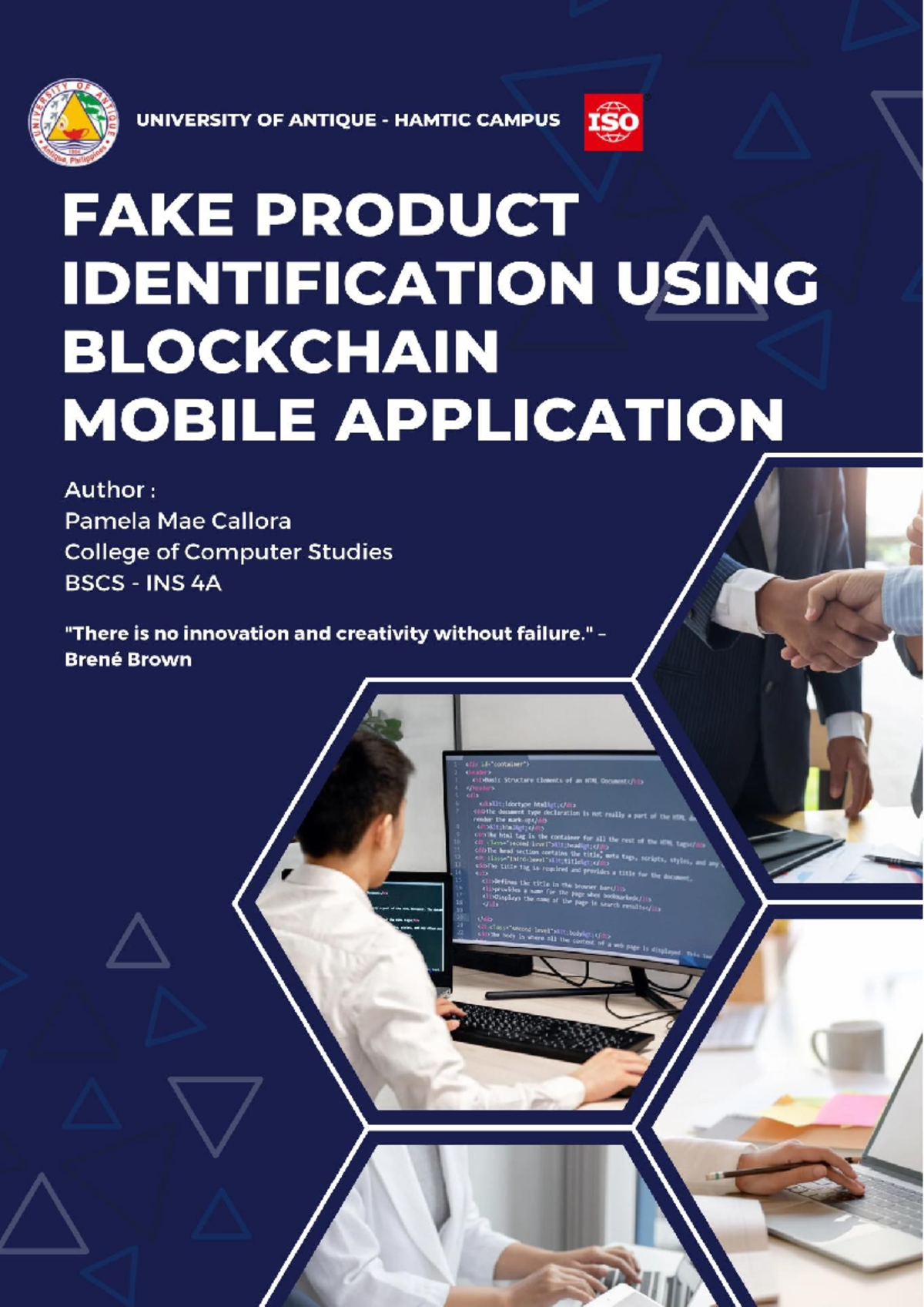 FAKE Product Identification Using Blockchain - Pamela MAE Callora ...