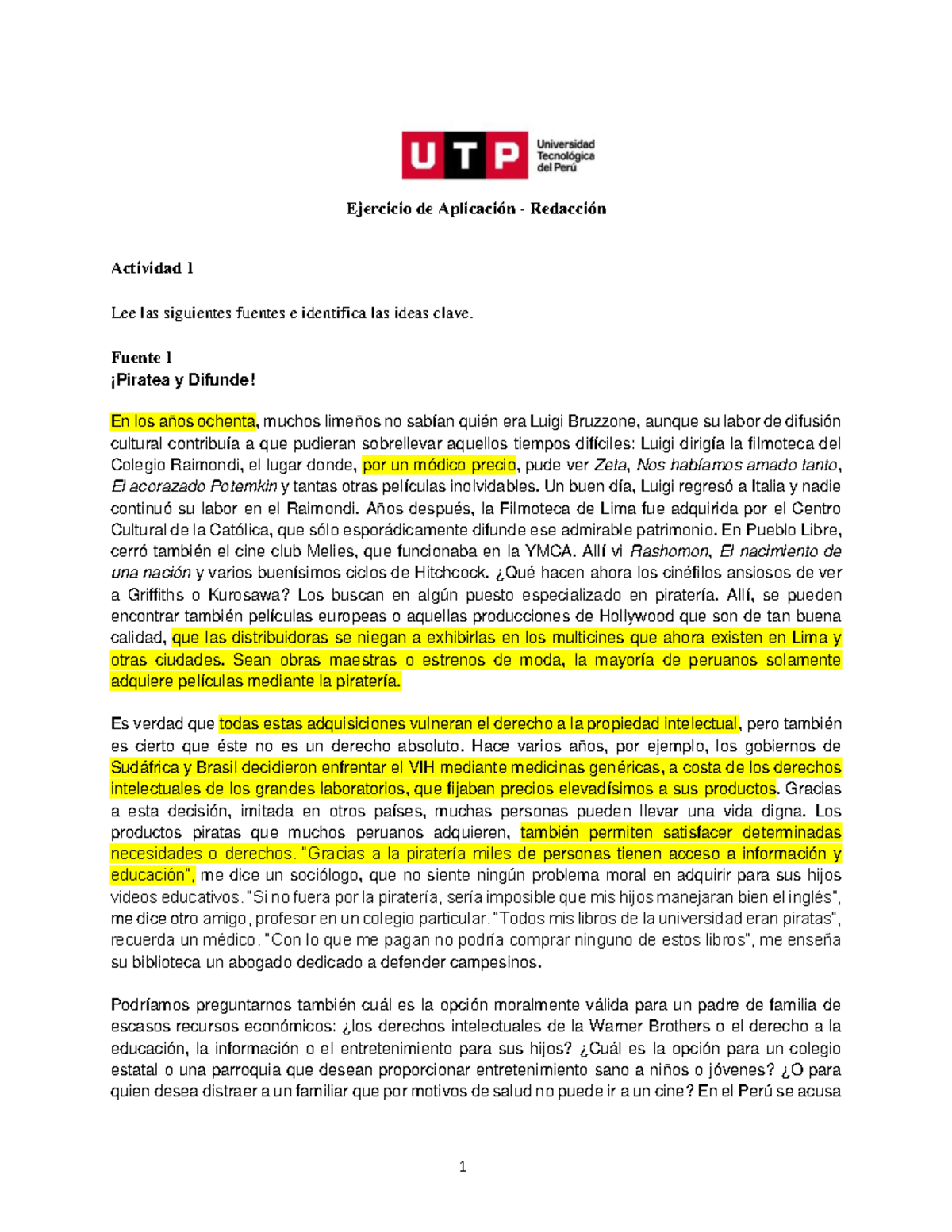Semana+01+-+Tar Akayfi - Ejercicio de Aplicación - Redacción Actividad ...