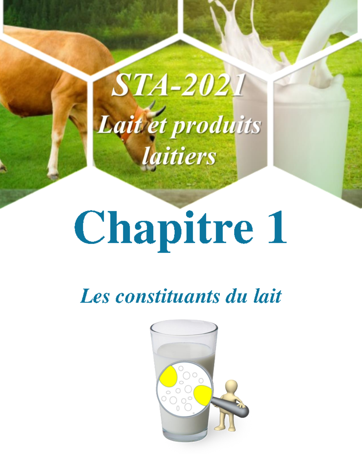 Chapitre 1 Constituants du lait - Chapitre 1 Les constituants du lait ...