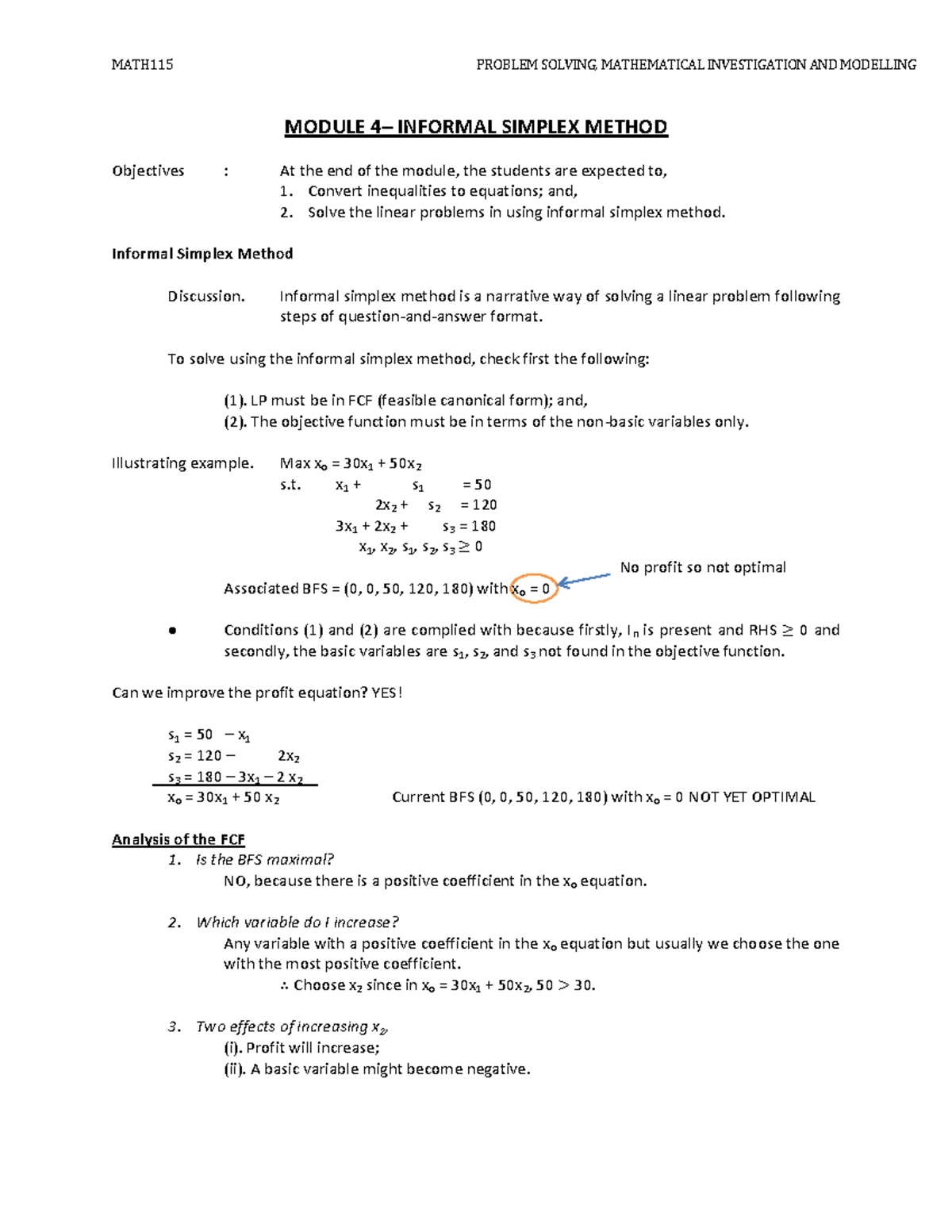 Math 115-250 Module 4 - Documents - MATH115 PROBLEM SOLVING ...