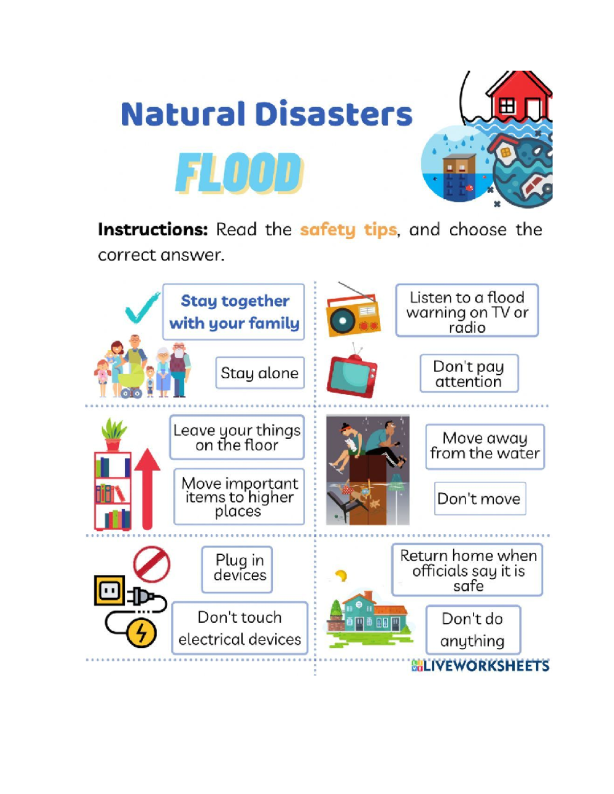 Flood natural disaster Ingles Studocu