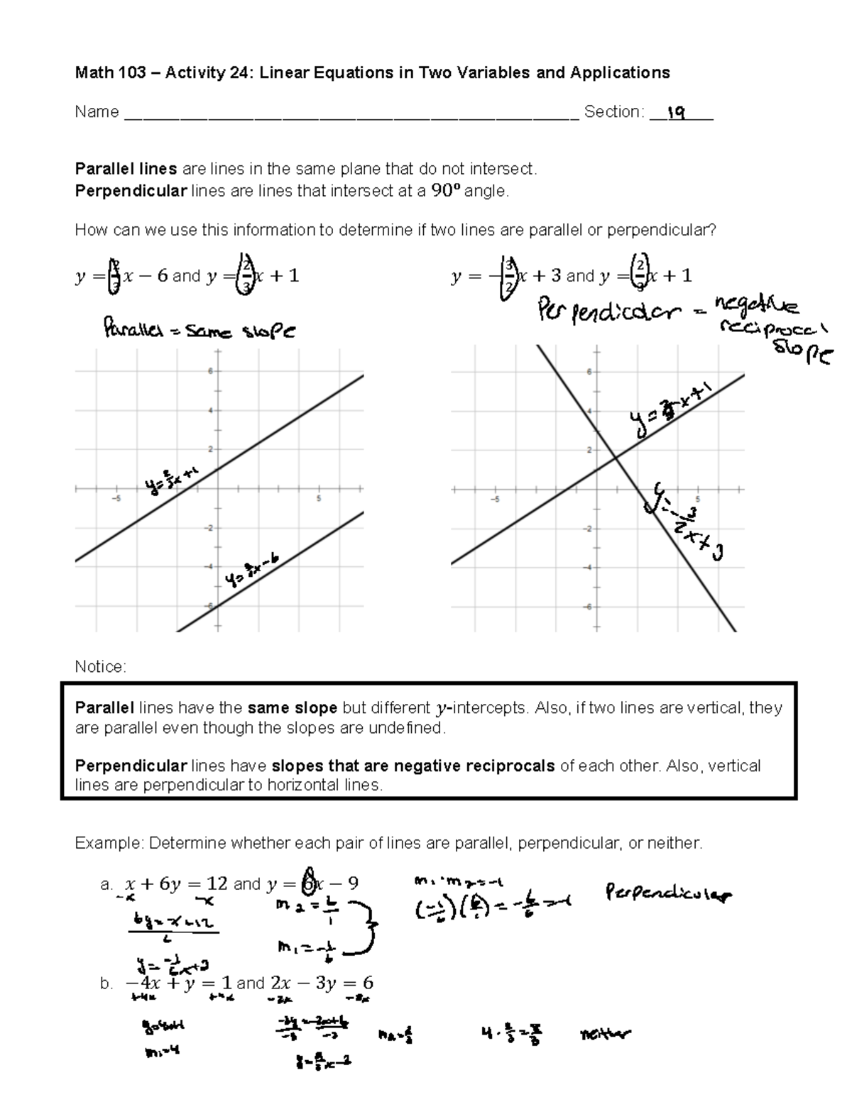 Activity+24+-+Linear+Equations+in+Two+Variables+and+Applications - Math ...