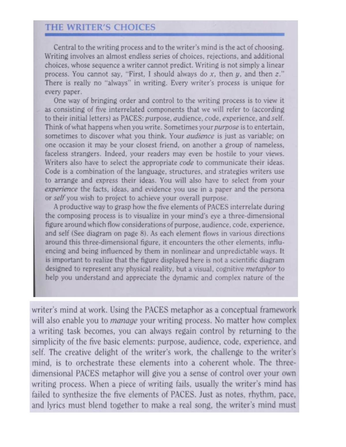 Writers audience and purpose recension activity - Literatura y ...