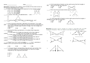 Plate 1 CID - Assessment - Name:______________________________ Section ...