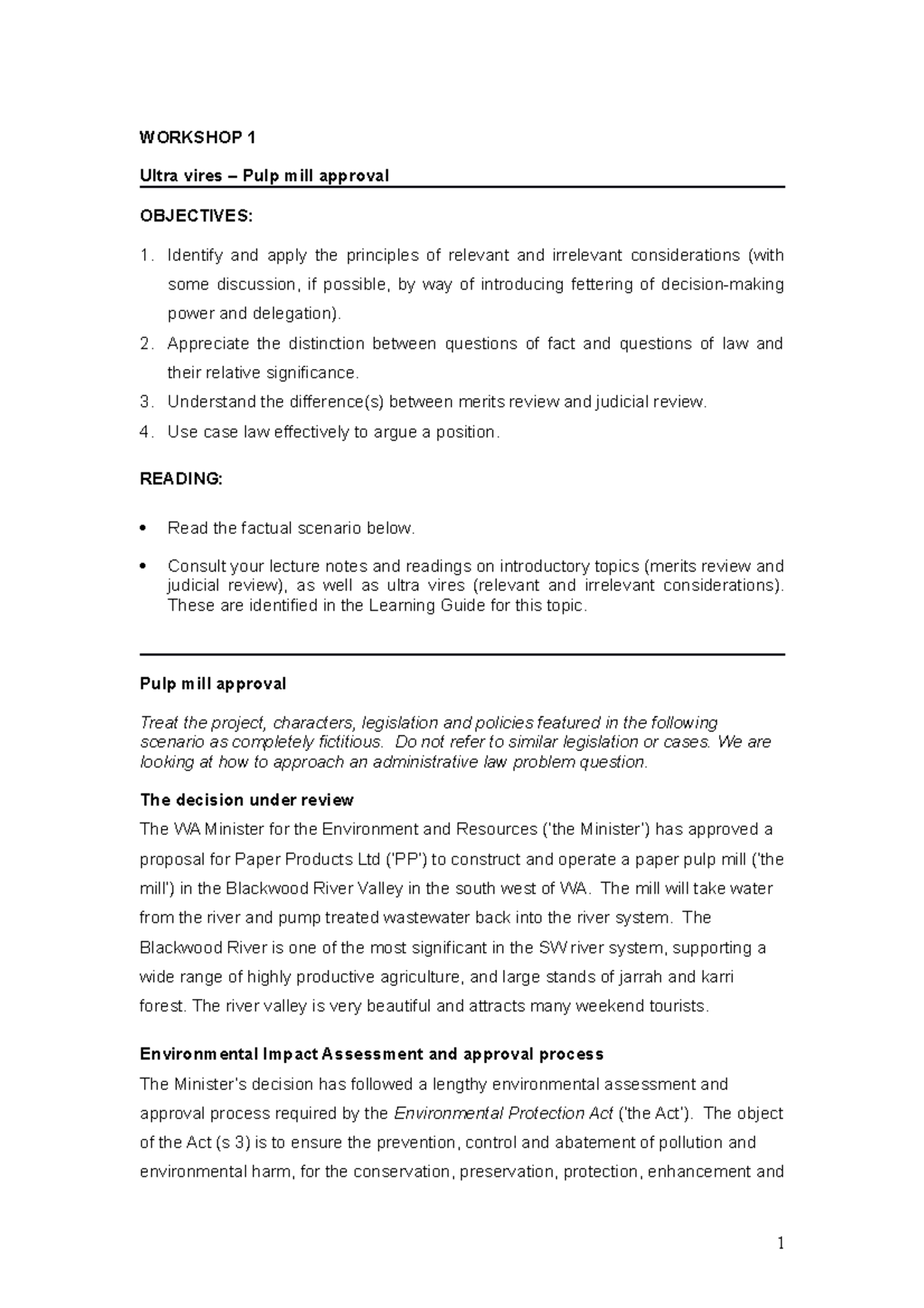 LLB358 1 Ultravires Pulp Mill approval 2021 1 Ultra