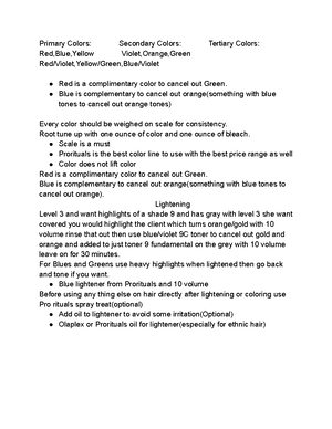 Cosmetology Ch.20 exam review - The chemical texture service that ...