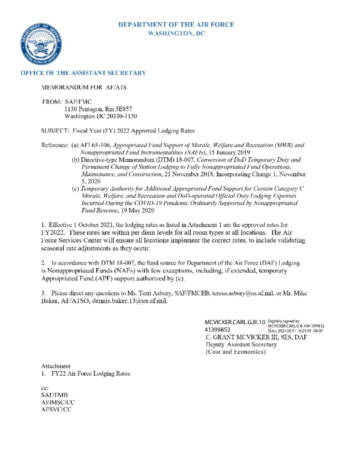 AF FY 2022 Approved Lodging Rates for. FY22 Air Force Lodging Rates