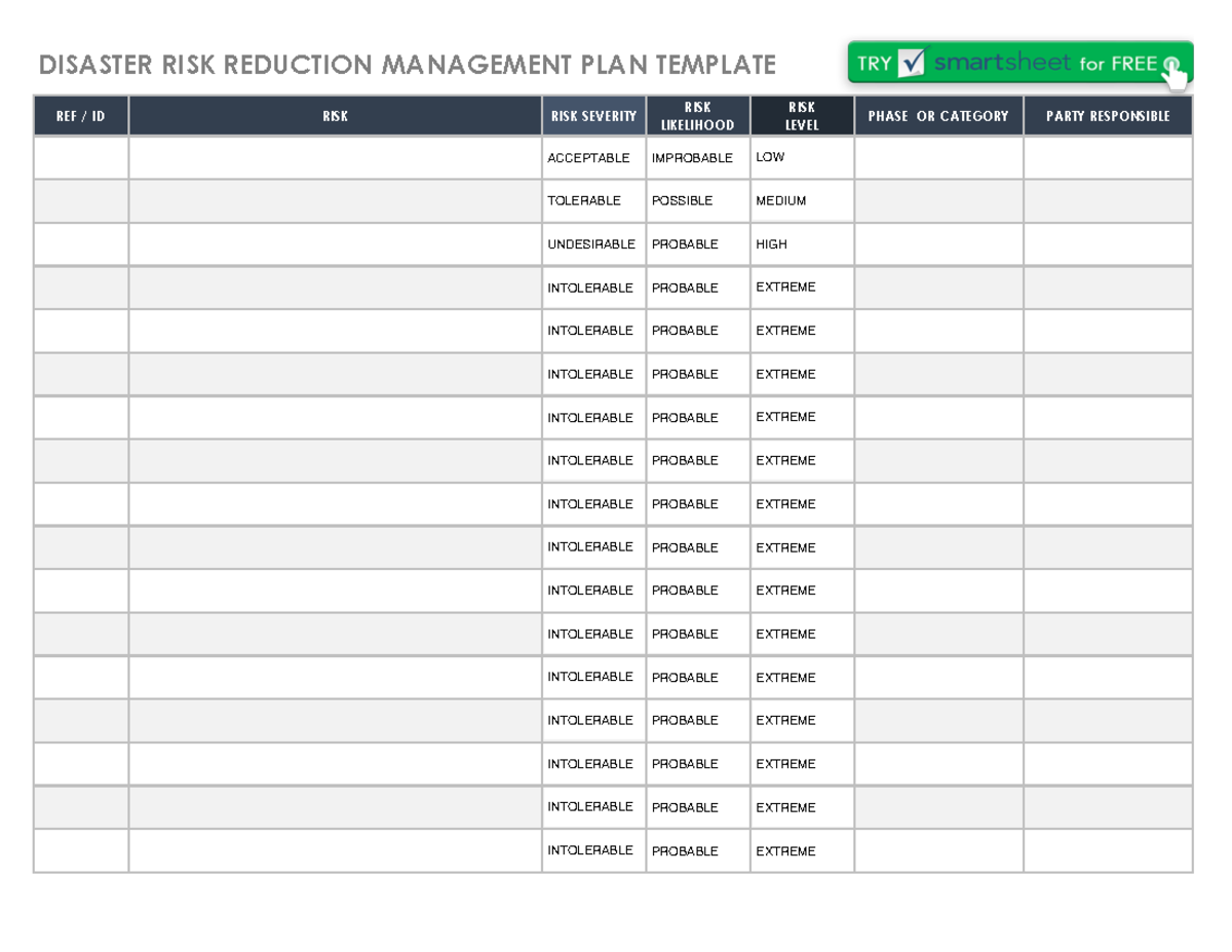 IC-Disaster-Risk-Reduction-Management-Plan-Template-10506 PDF ...