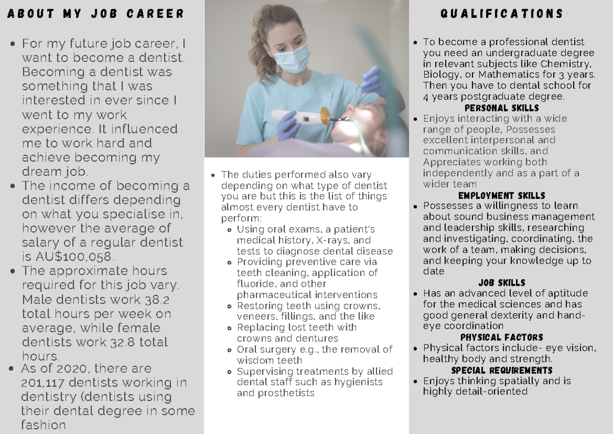 Next Step - ,jnl.;kml.k - For my future job career, I want to become a ...