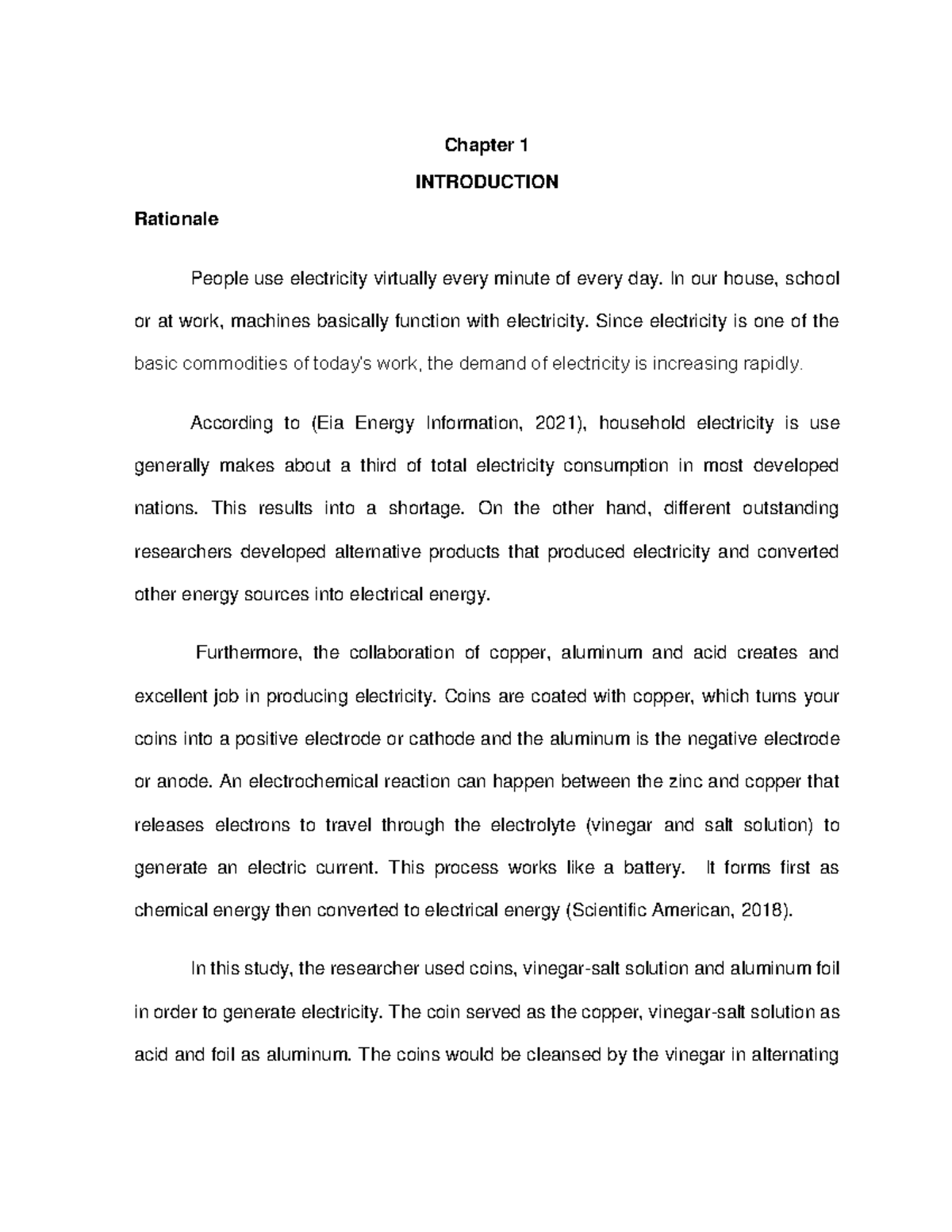 Chapter 1-5 Finaaaaal - Chapter 1 INTRODUCTION Rationale People use ...