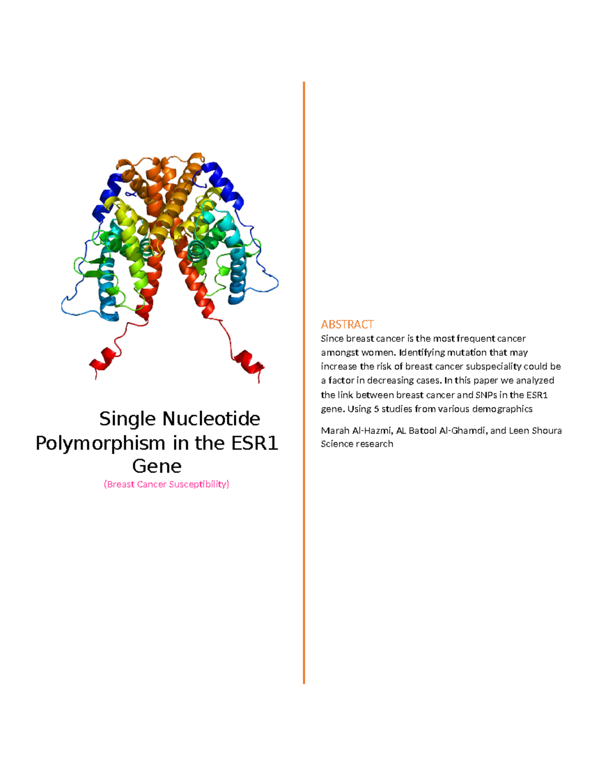 Single nucleotide polymorphism (Auto Recovered) - Single Nucleotide ...