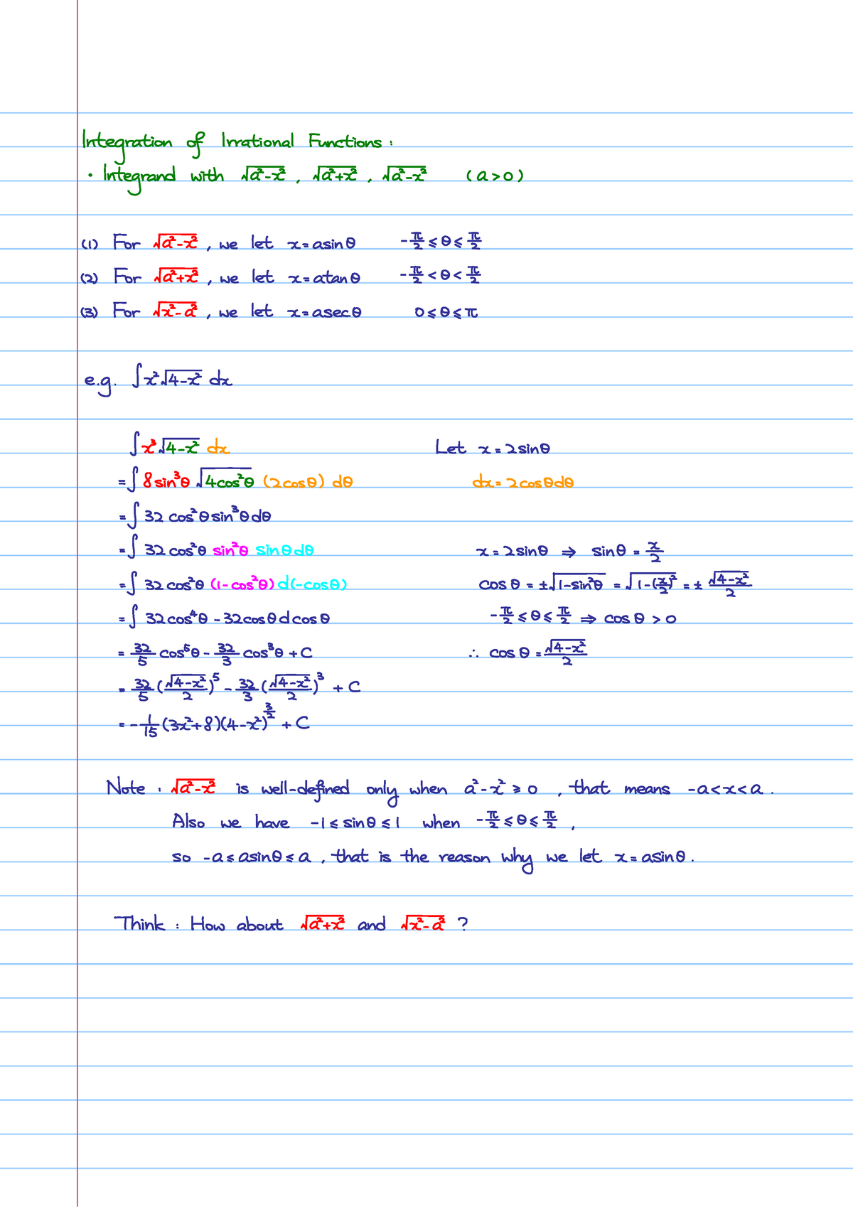 Notes 11 Math1010 Math 1010 Cuhk Studocu