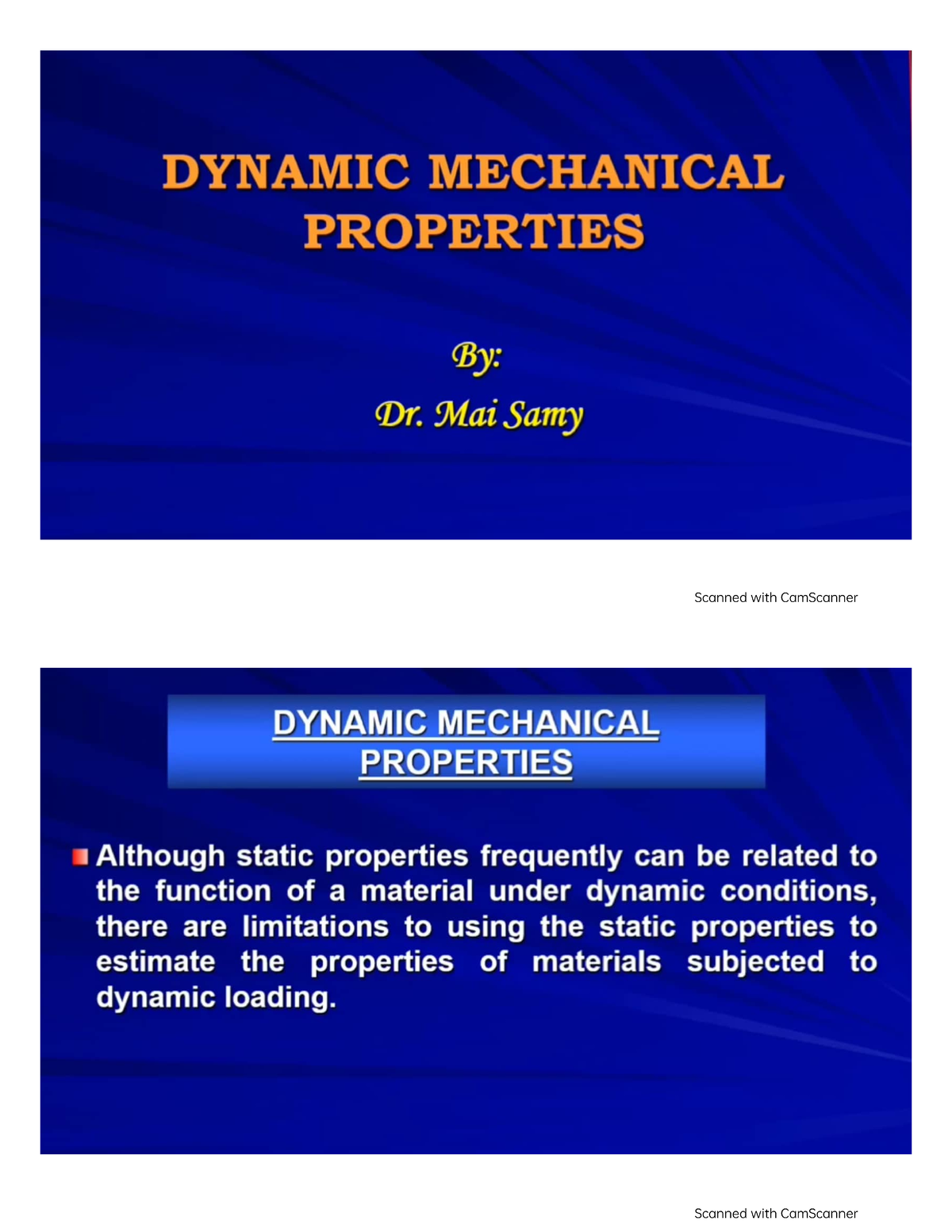 Mechanical Properties 4 - Studocu