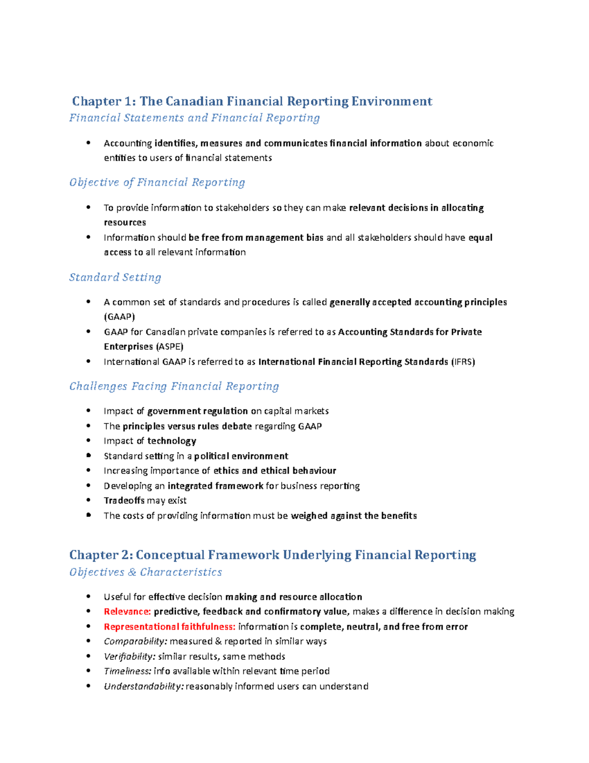 2342 intermediate accounting 1 final exam notes - ADM2342 - uOttawa ...