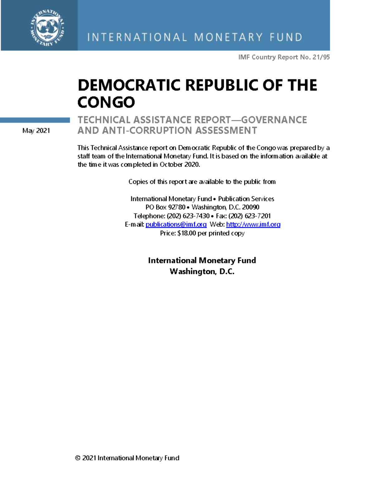 1 Codea 2021001 - Notes - © 2021 International Monetary Fund IMF ...