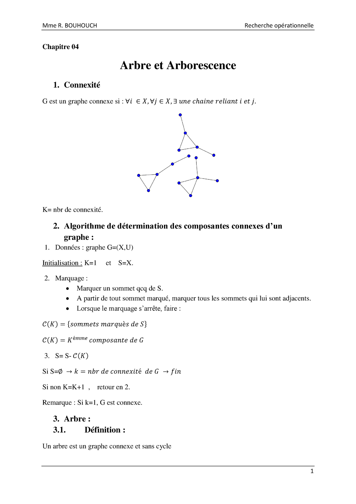 Arbre Et Arborescence - Zeer - Chapitre 04 Arbre Et Arborescence 1 ...