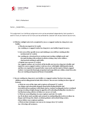 Module 9 - Assignment JC - Module 9 – Assisting the Dying Person ...