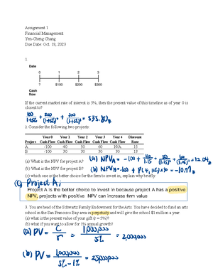 Chapter 5 - Solution - Chapter 5 Interest Rates 5- 2. If you deposit $1 ...