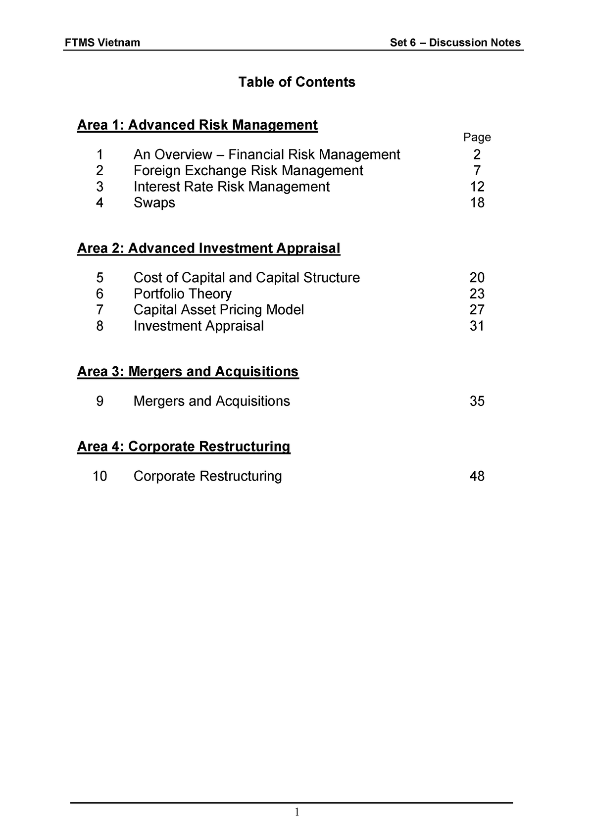 set-6-discussion-notes-table-of-contents-area-1-advanced-risk