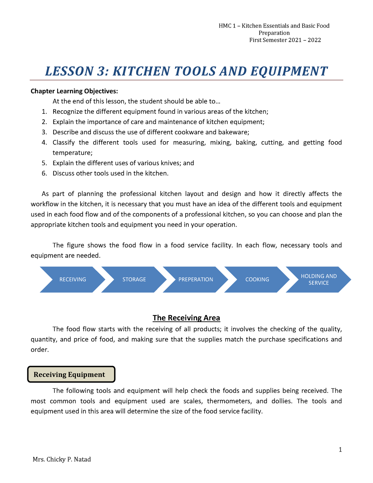 Lesson 3 Kitchen Tools And Equipment Preparation First Semester 2021   Thumb 1200 1553 