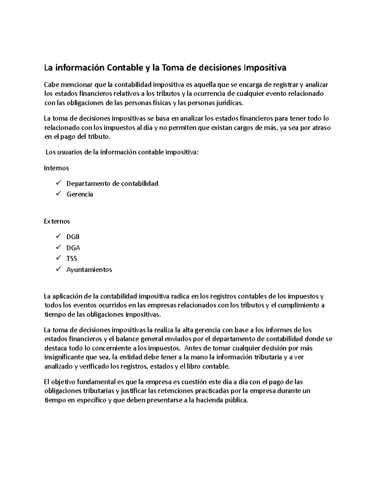 PRESUPUESTO2388 - La información Contable y la Toma de decisiones ...