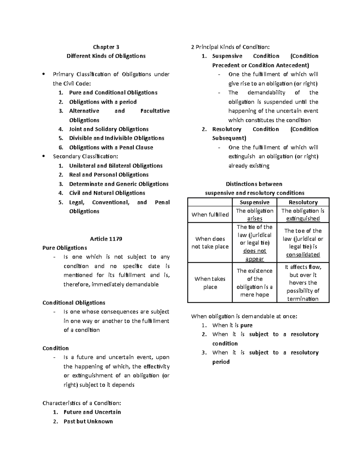 100387008 Chapter 3 Oblicon Reviewer - Chapter 3 Different Kinds Of ...