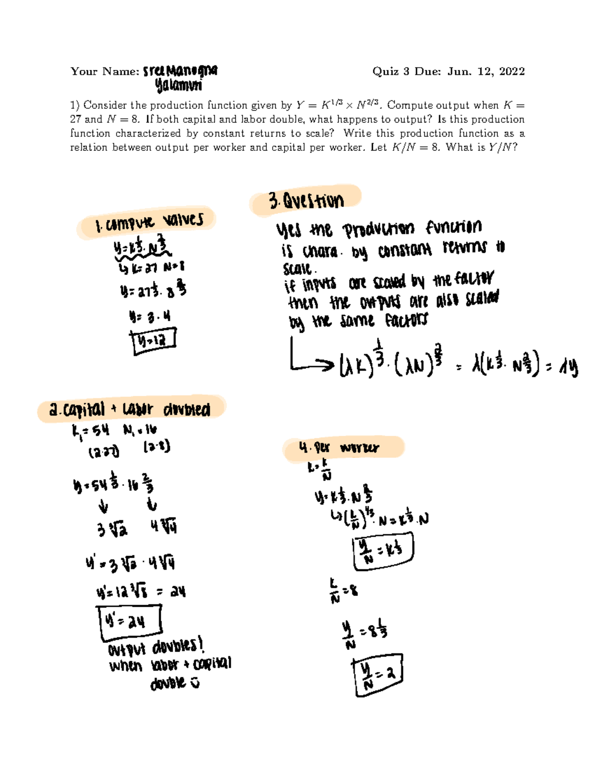 Quiz+3 - quiz - Your Name: Quiz 3 Due: Jun. 12, 2022 1) Consider the ...