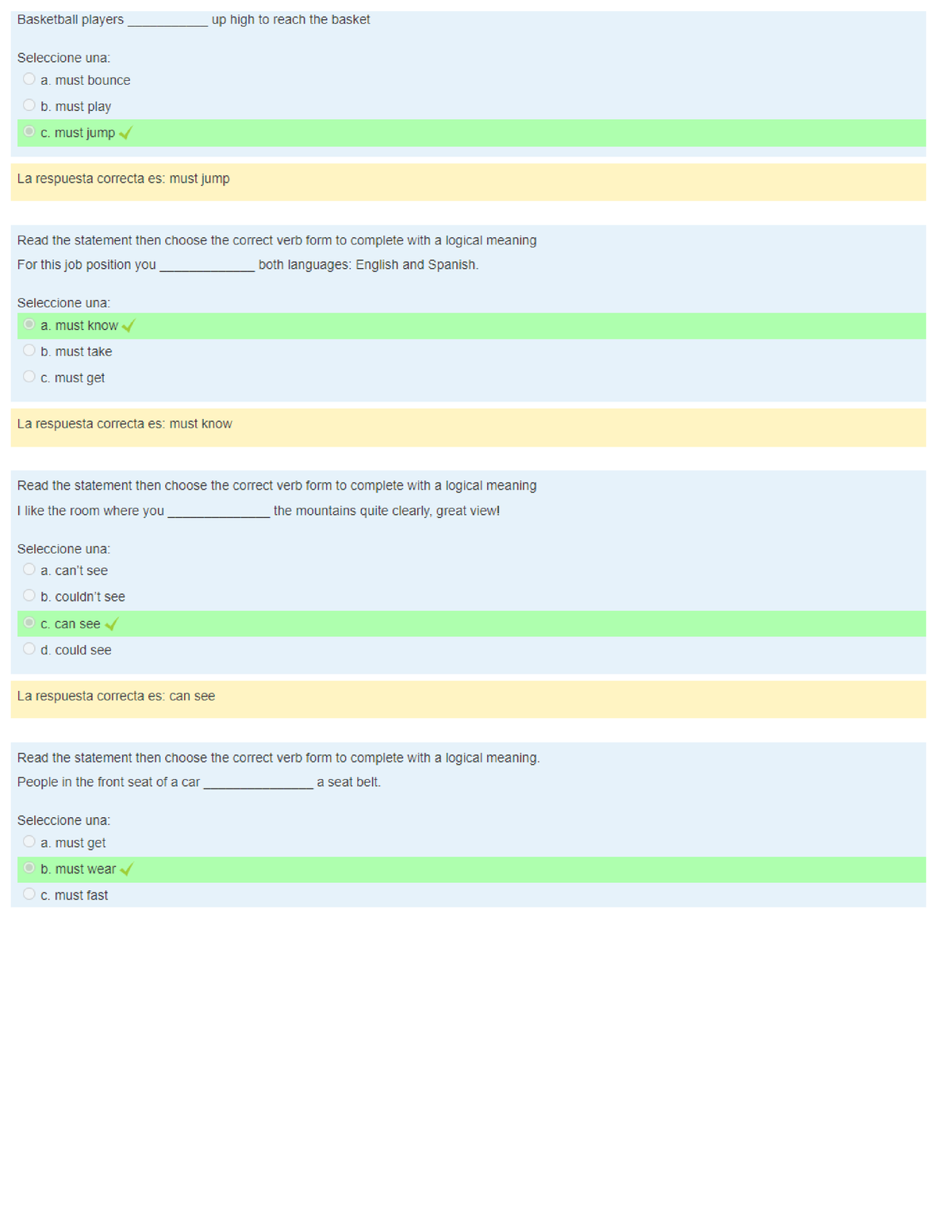 assignment 7 questionnaire u4 idioma extranjero iii