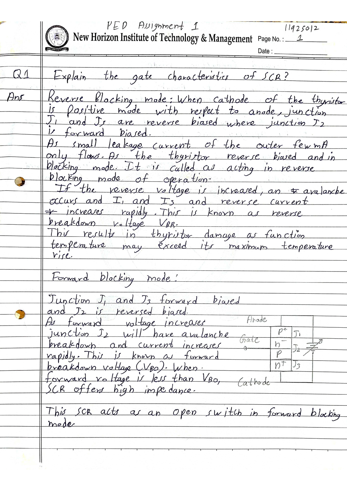 power electronics assignment questions